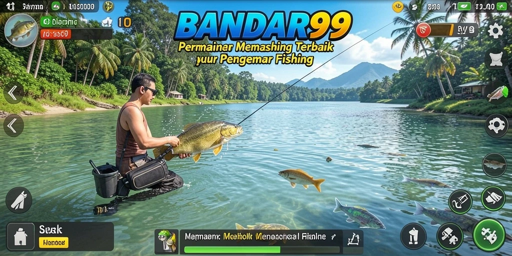 Tangkapan ikan spektakuler di game BANDAR99.