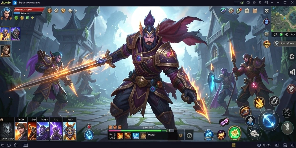 Gameplay JAYA89 menampilkan petualangan seru di dunia MMORPG.