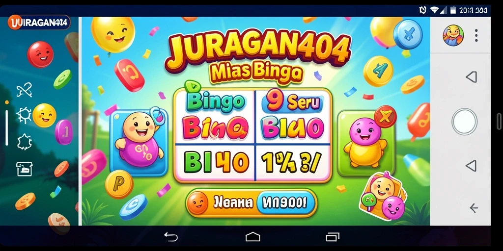 Tangkapan layar JURAGAN404 menampilkan gameplay seru Bingo dengan banyak pemain.