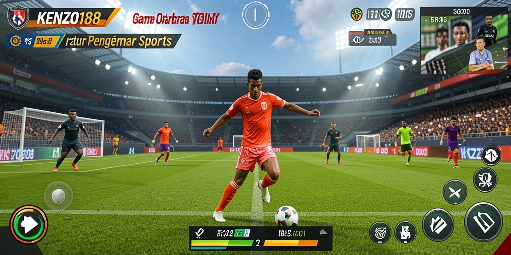 Tampilan gameplay <strong>KENZO188</strong> yang mendebarkan dan interaktif.