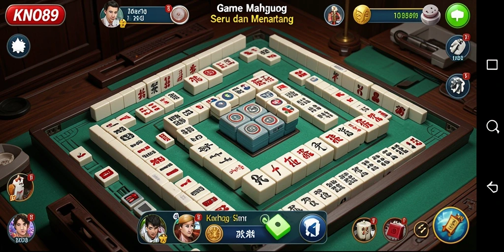 Tampilan gameplay KNO89 yang menampilkan keseruannya.