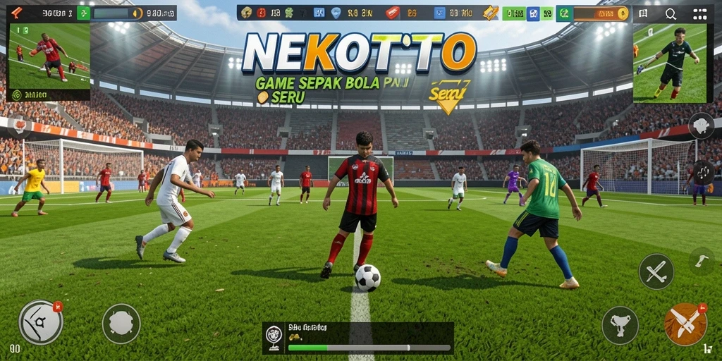 Tampilan gameplay NEKOTOTO yang seru dan kompetitif.