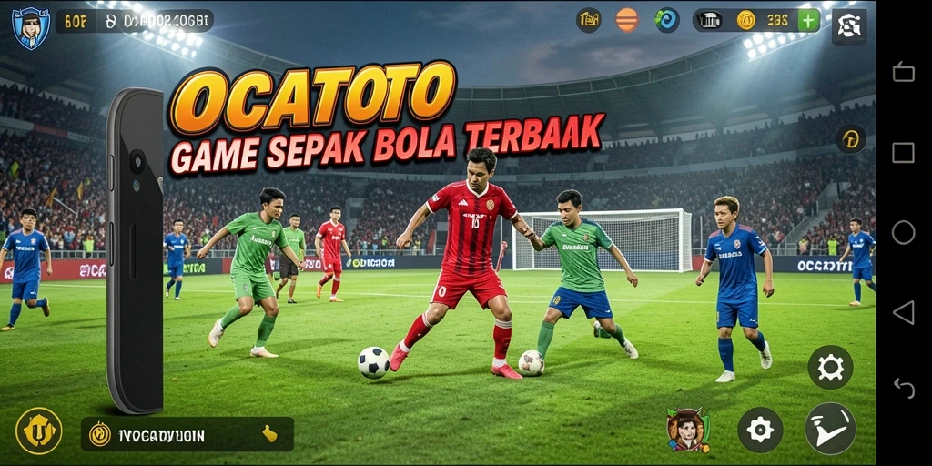 Tampilan gameplay OCATOTO yang menegangkan di lapangan.