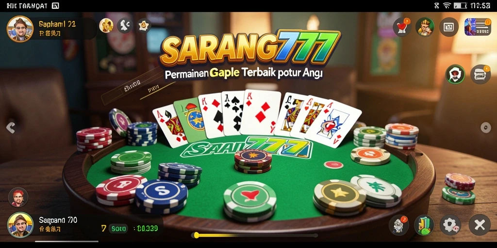 Tampilan gameplay dari SARANG777 yang seru dan interaktif.